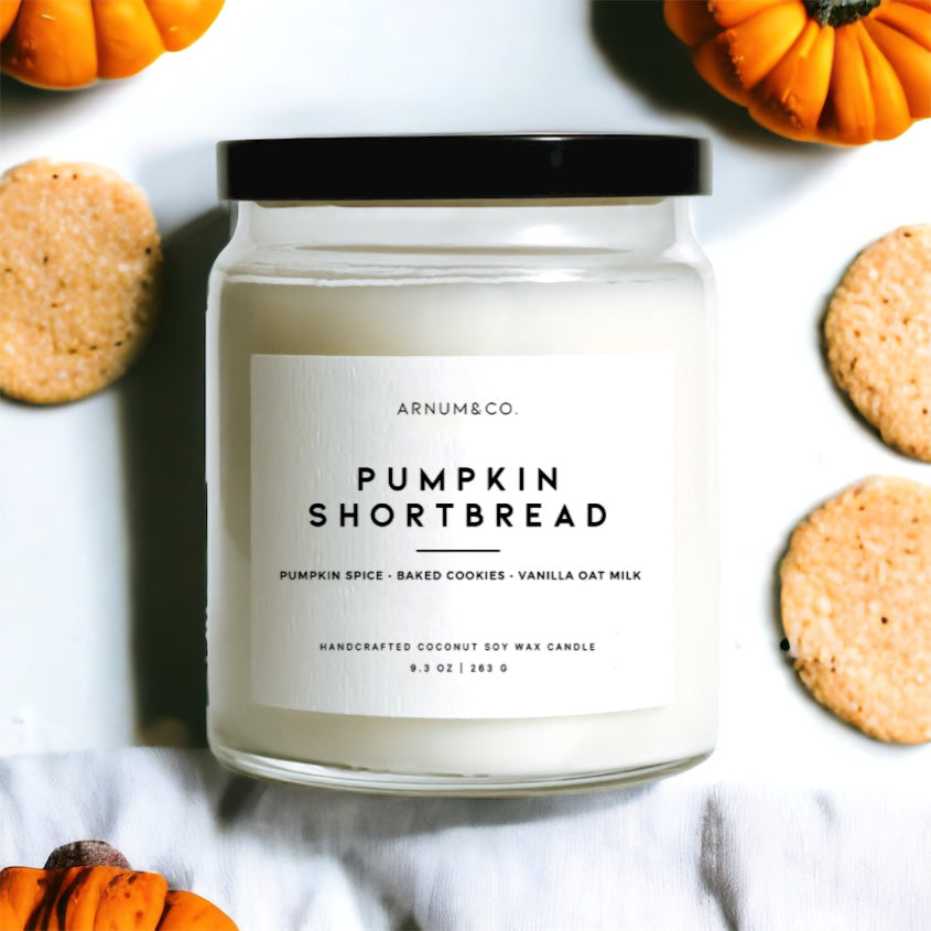 pumpkin shortbread | soy wax candle