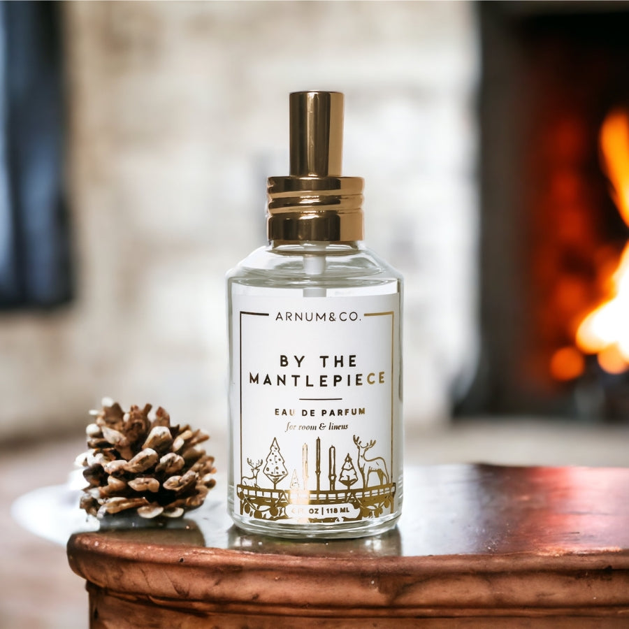 by the fire fireside luxury gold room spray